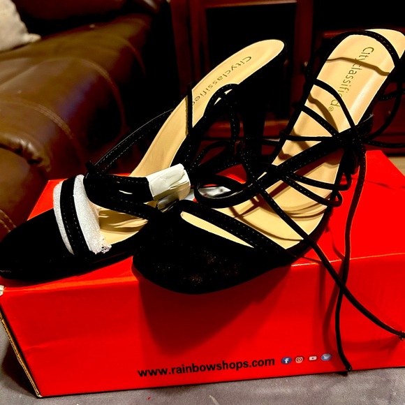 CITY CLASSIFIED WOMEN SHOES SIZE 8 1/2 COLOR BLACK - Picture 4 of 7